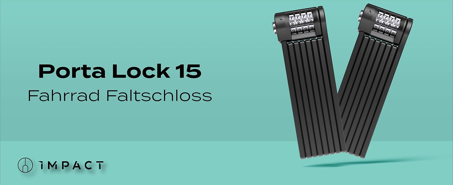 IMPACT® FlexLock 15 - Преміум складне велозамкe з високим рівнем безпеки. Довжина 120 см, витримує до 1,5 тонни. Замок з ключем/кодом.