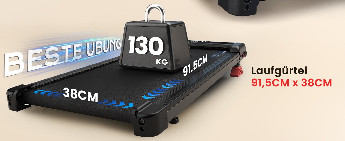 Бігова доріжка Walking Pad для дому з нахилом - електричний компактний тренажер Walkpad під стіл, чорний