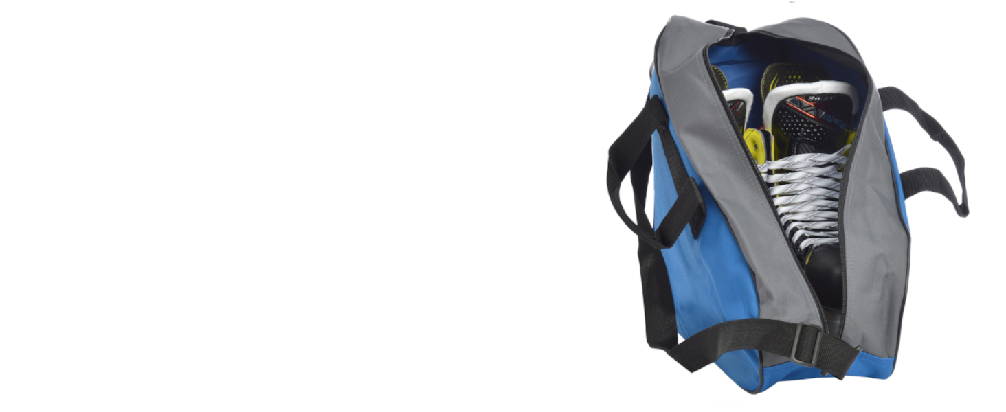 Сумка для ковзанів BASE Skatebag: містка, з ручками та регульованим ременем, зелено-морська