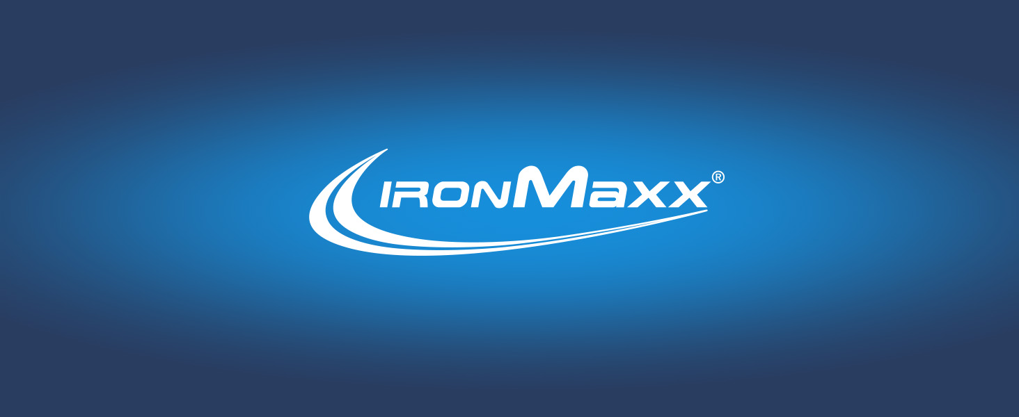 Фляга для води IronMaxx 2200 мл, Frosted Blue (блакитний) | Без BPA та DEHP | З мірною шкалою, не протікає | Різні кольори