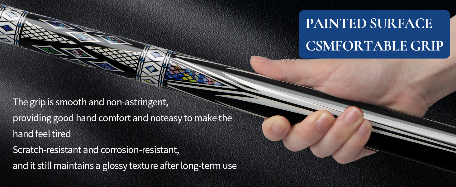 Більярдний кий Kmise Professional – 19, 20, 21 oz, з канадського клена, низька бія, карбоновий телескопічний подовжувач, для дорослих, 20 oz (566g), чорний