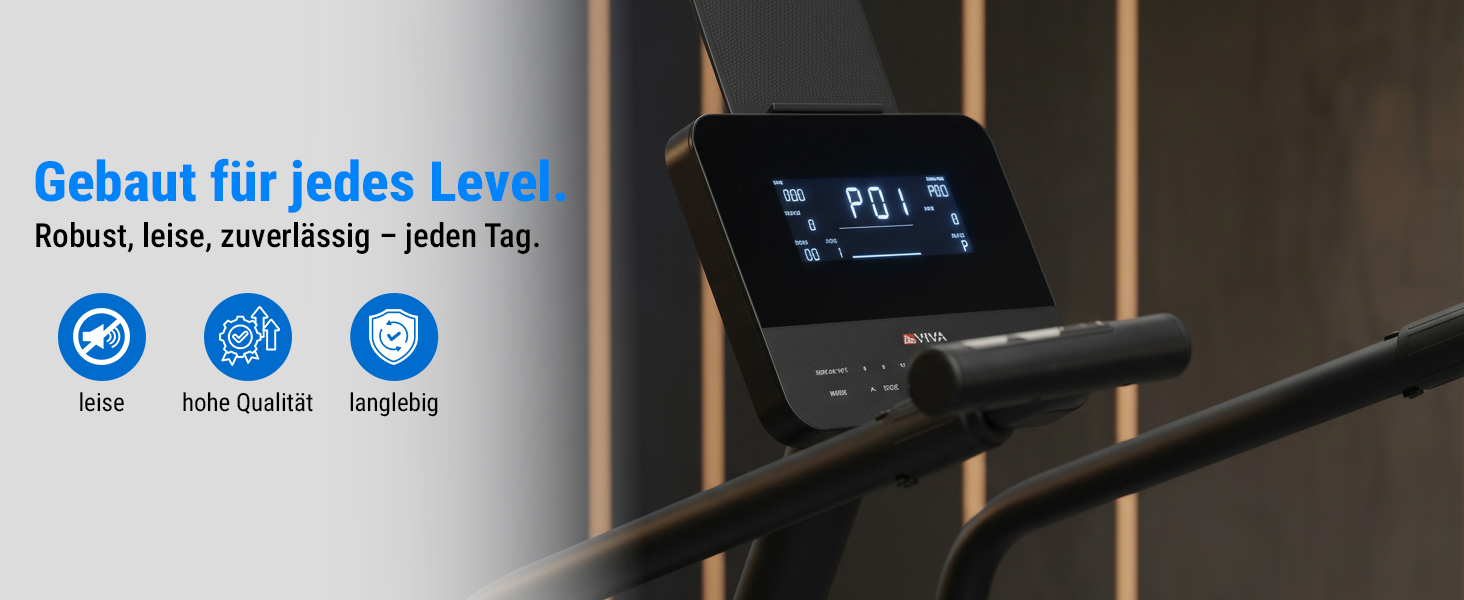Велотренажер AsVIVA R7 Liegeergometer: Електричний, з сидінням та спинкою, 24 програми, 18 кг маховик, вимірювання пульсу