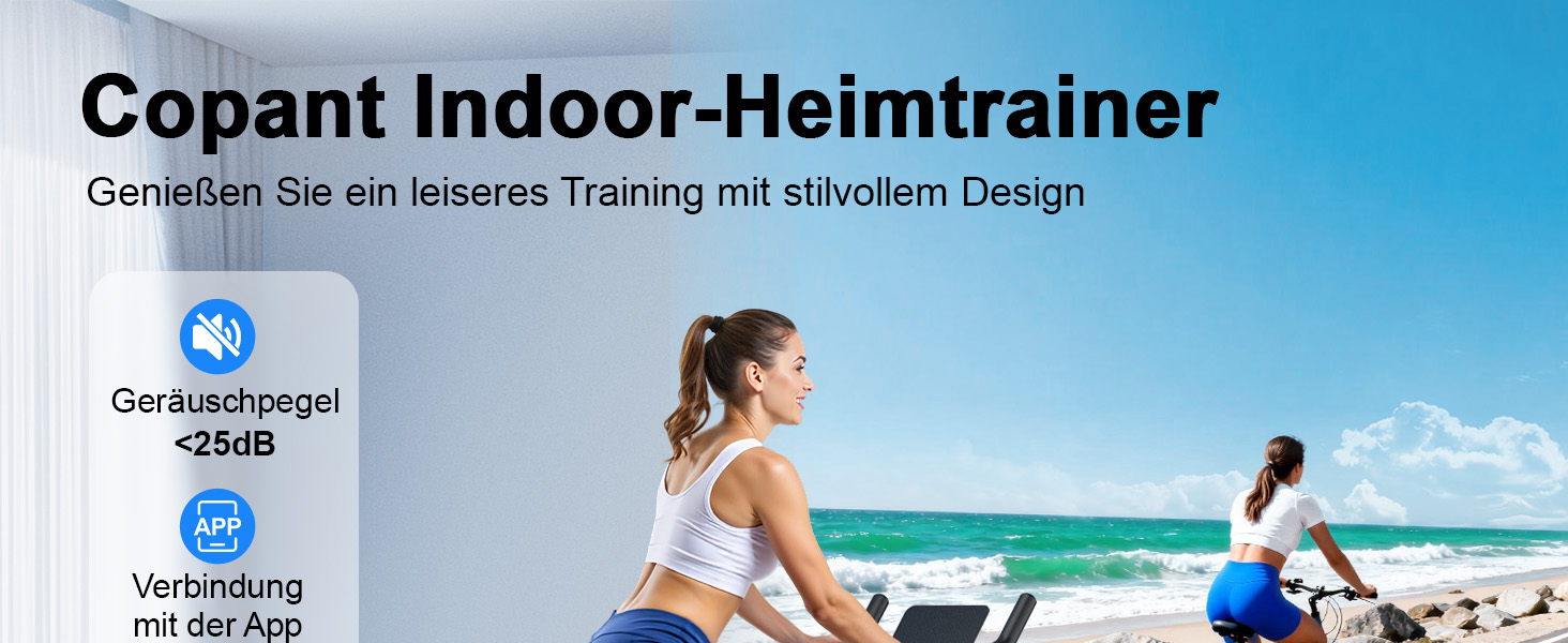 Велотренажер з регульованим магнітним опором, ергометр для дому, фітнес-велосипед 136 кг з тримачем для планшета, фітнес-велосипед з додатком, для дому та фітнес-студії, чорний