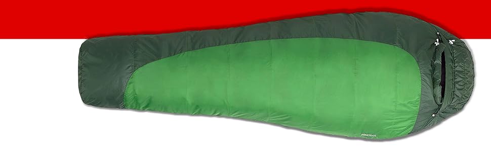 Спальник Marmot Trestles 30 (183 см) – легкий синтетичний спальник для кемпінгу та трекінгу, 3 сезони