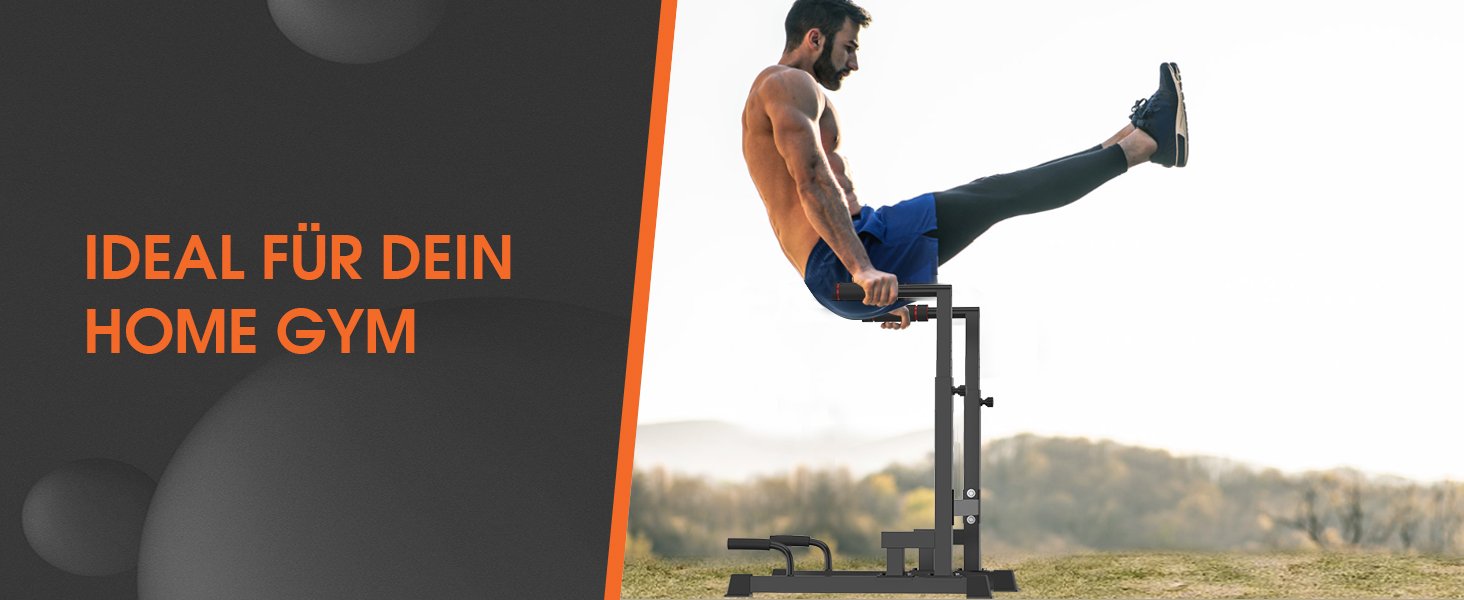 Батончики DH FitLife Регульована Dip станція 100-130 см для дому