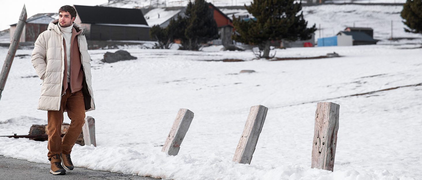 Зимові черевики FitVille для чоловіків, широкі, з клямками, неслизькі, теплі, для активного відпочинку, розмір 40-50 EU, коричневі