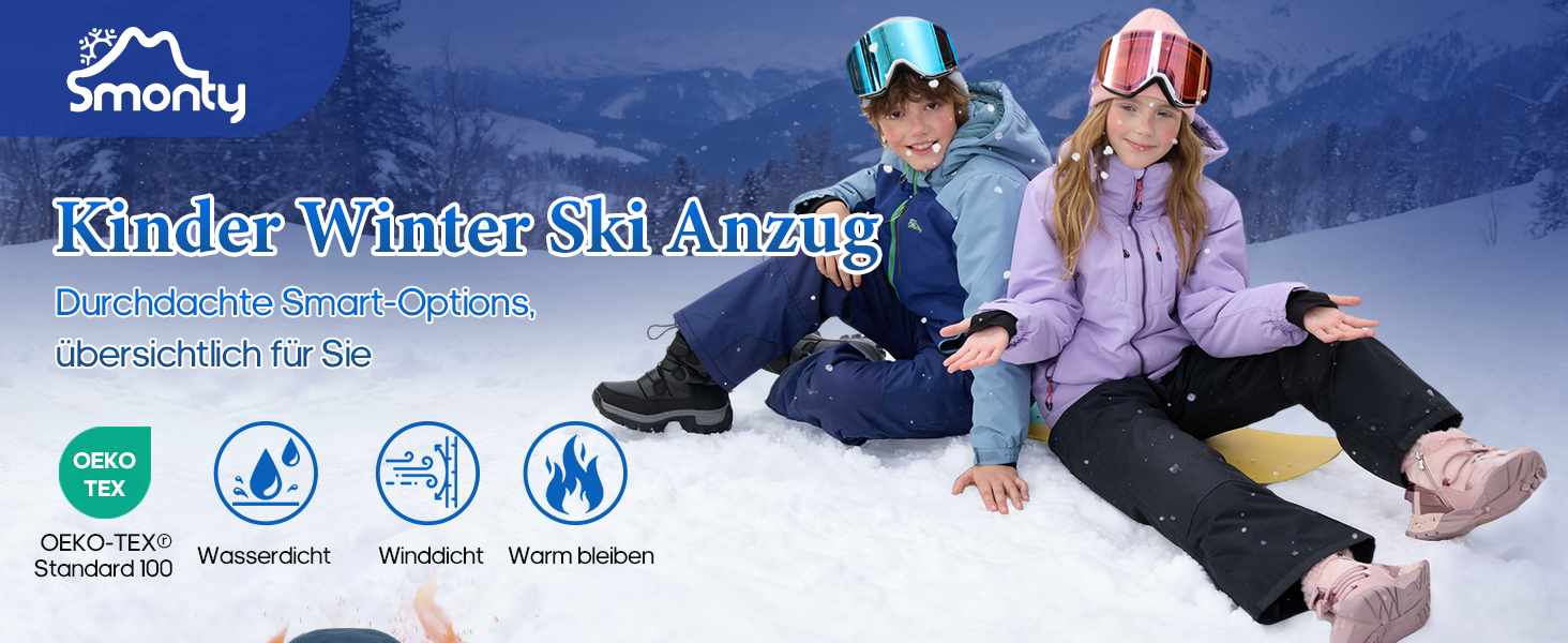 SNOWER Дитячий зимовий комбінезон для хлопчика з капюшоном, гірськолижний костюм, теплий, кольоровий зелений (10-12 років, індиго)