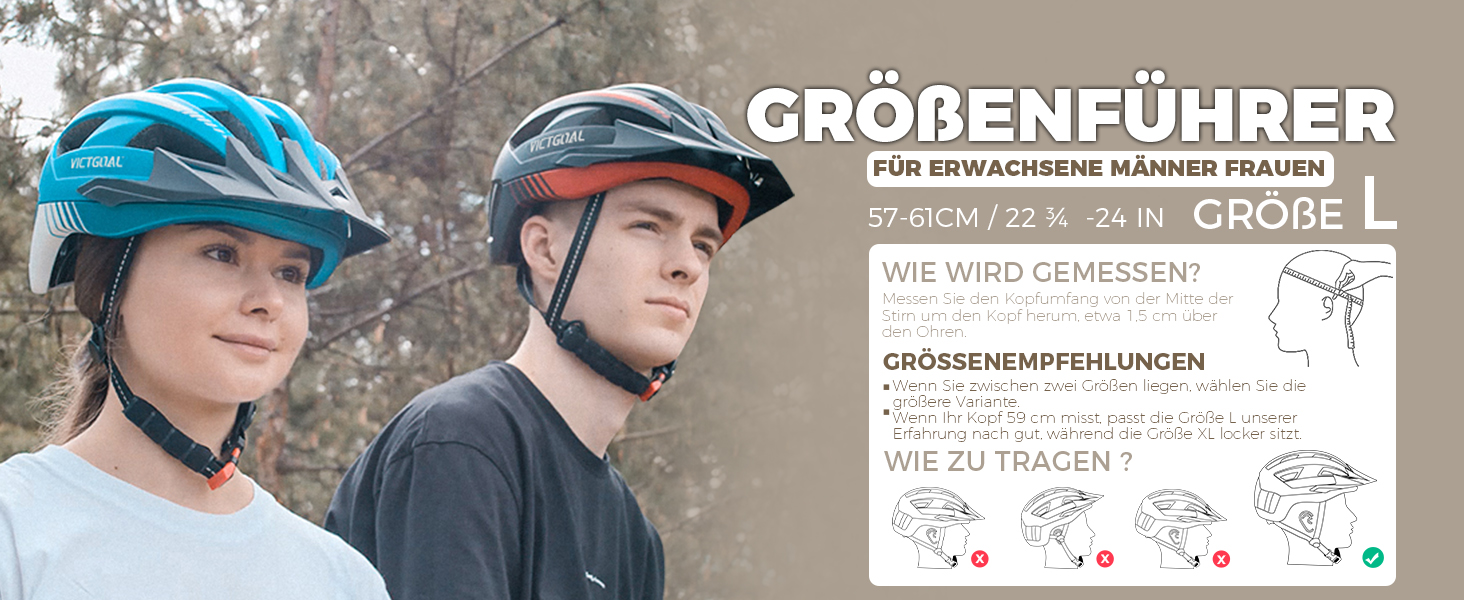 Велосипедний шолом VICTGOAL для чоловіків і жінок MTB з магнітним знімним візором, 21 вентиляційний отвір, регульований, захисні окуляри