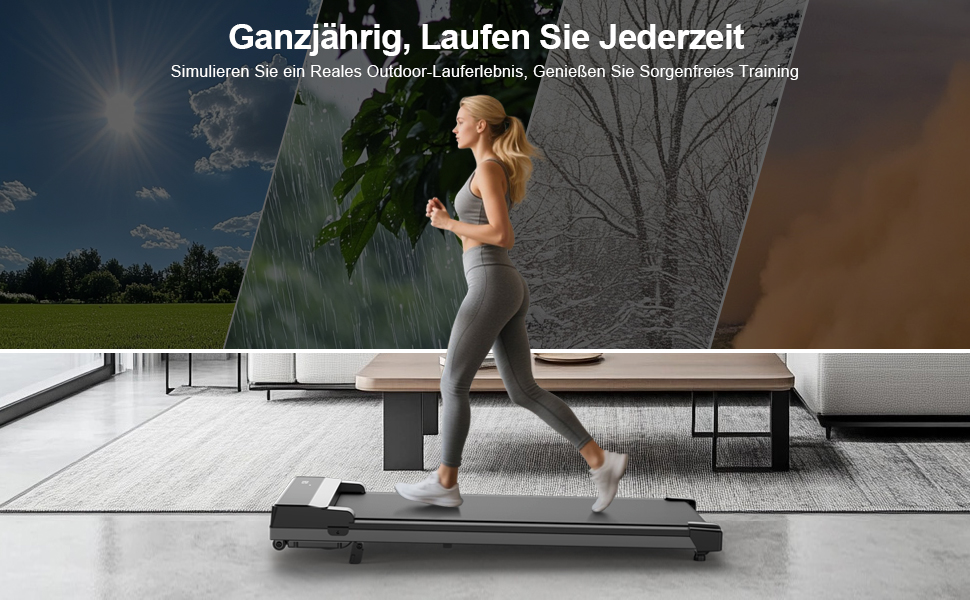 Walking Pad - компактний біговий тренажер для дому та офісу. Тиха, портативна бігова доріжка з регулюванням нахилу (5%)
