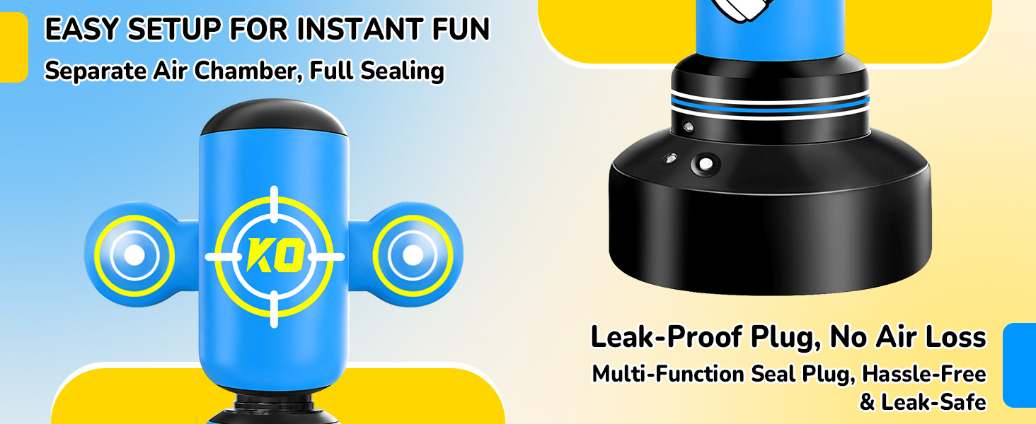 Дитячий боксерський мішок на 360° з підставкою 165 см, комплект з боксерськими рукавичками та електричним насосом, для дітей 6-14 років, ідеальний подарунок для карате