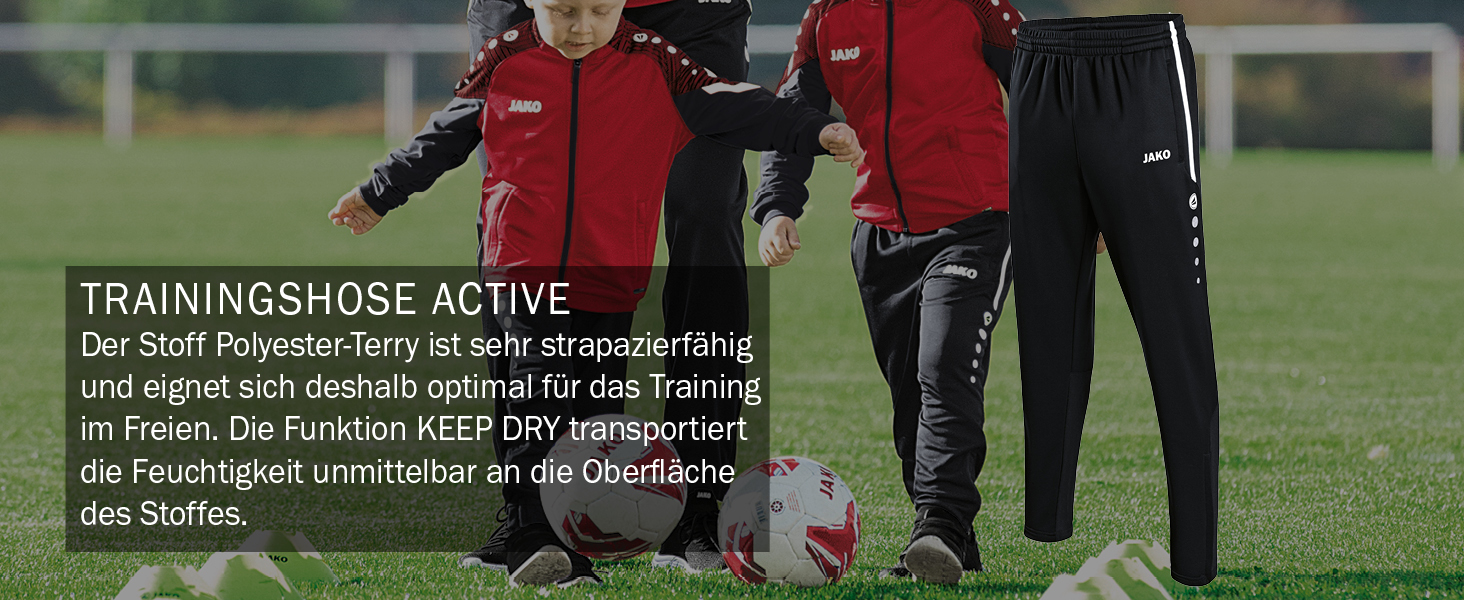 Шорти спортивні чоловічі JAKO Competition 2.0, чорні