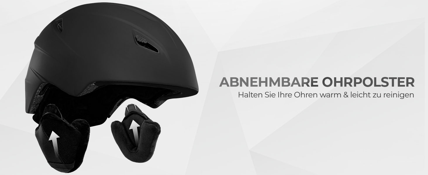 Шолом гірськолижний чоловічий, сірий, з вентиляцією, полікарбонат, захист від ударів, унісекс, розмір L