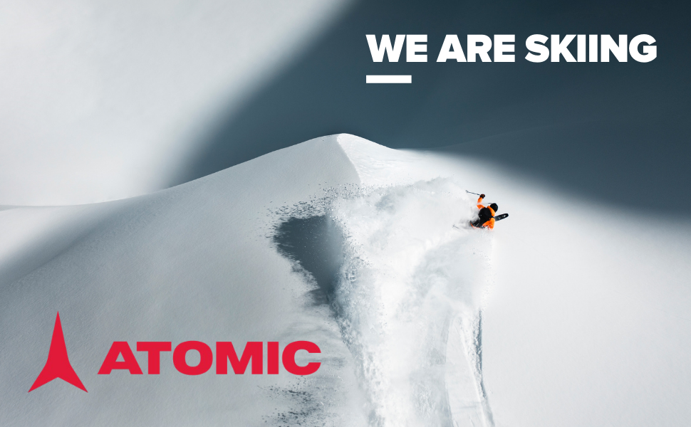 Льодогенератор ATOMIC RX REDSTER 2024/2025 (163 см) - Комплект для лижників-початківців та середнього рівня, з кріпленнями M 10 GW