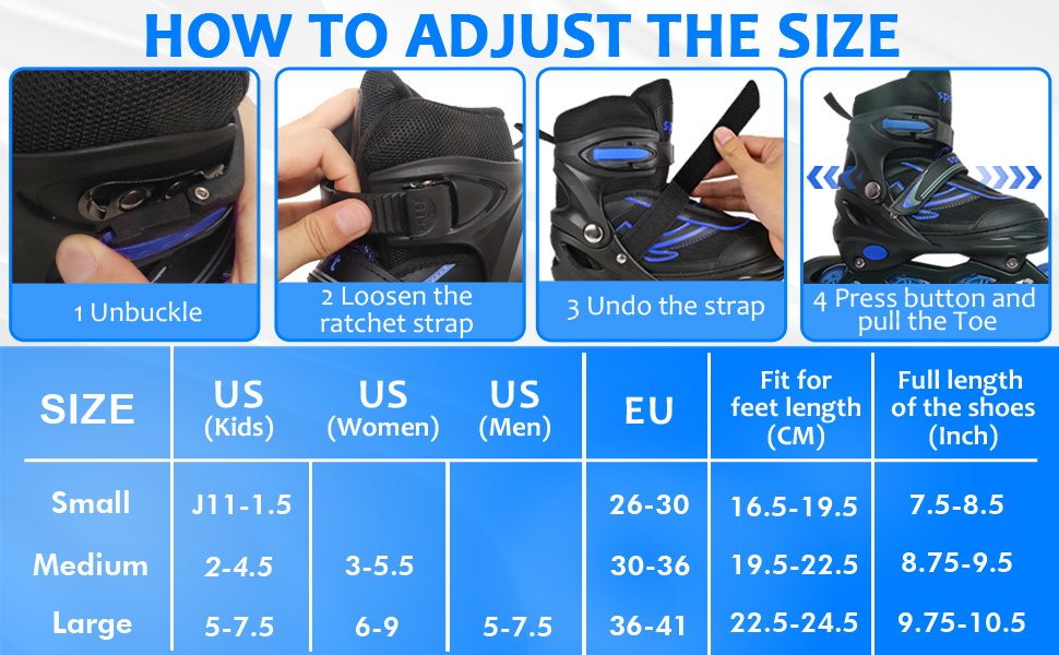 Дитячі ролики для катання в приміщенні та на вулиці, з підсвічуванням, для дівчаток та хлопчиків, розмір M, чорно-синій колір