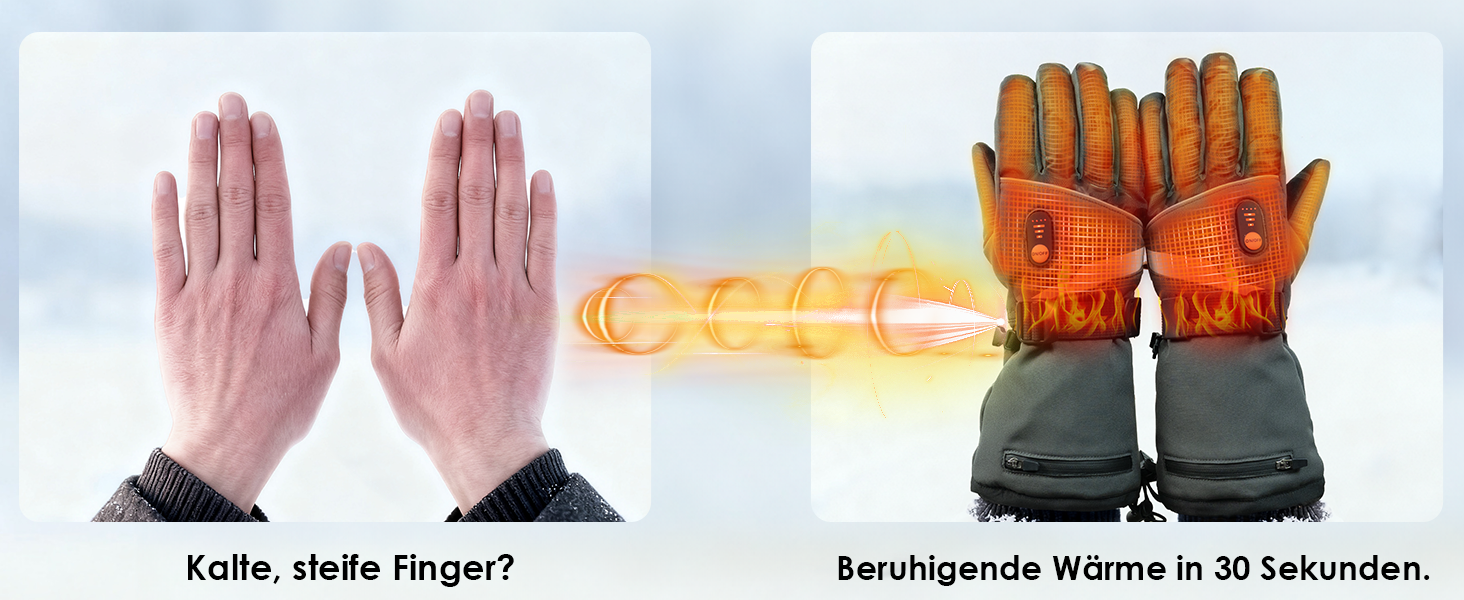 Обогріваючі рукавички Minthouz W11 для чоловіків та жінок, 7.4V, 3 режими нагріву, водонепроникні, з підтримкою сенсорного екрану, для роботи на вулиці, їзди на велосипеді, катання на лижах, XL