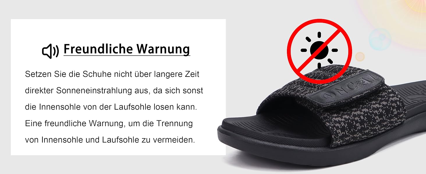 Чоловічі шльопанці ONCAI для душу та басейну з липучкою, відкриті пальці, спортивні, літні, для дому, відпочинку, м'яка гумова підошва, розмір 40-49, чорний