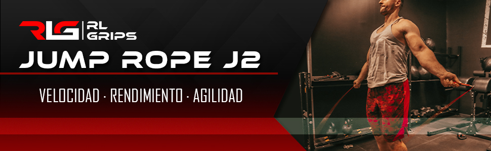 Скакалка для кросфіту RL Grips® з алюмінієвого сплаву з неслизькою ручкою - Скакалка з тросом 2 мм - Скакалка для кардіо, фітнесу, тренажерного залу, чорна (скакалка + запасні частини)