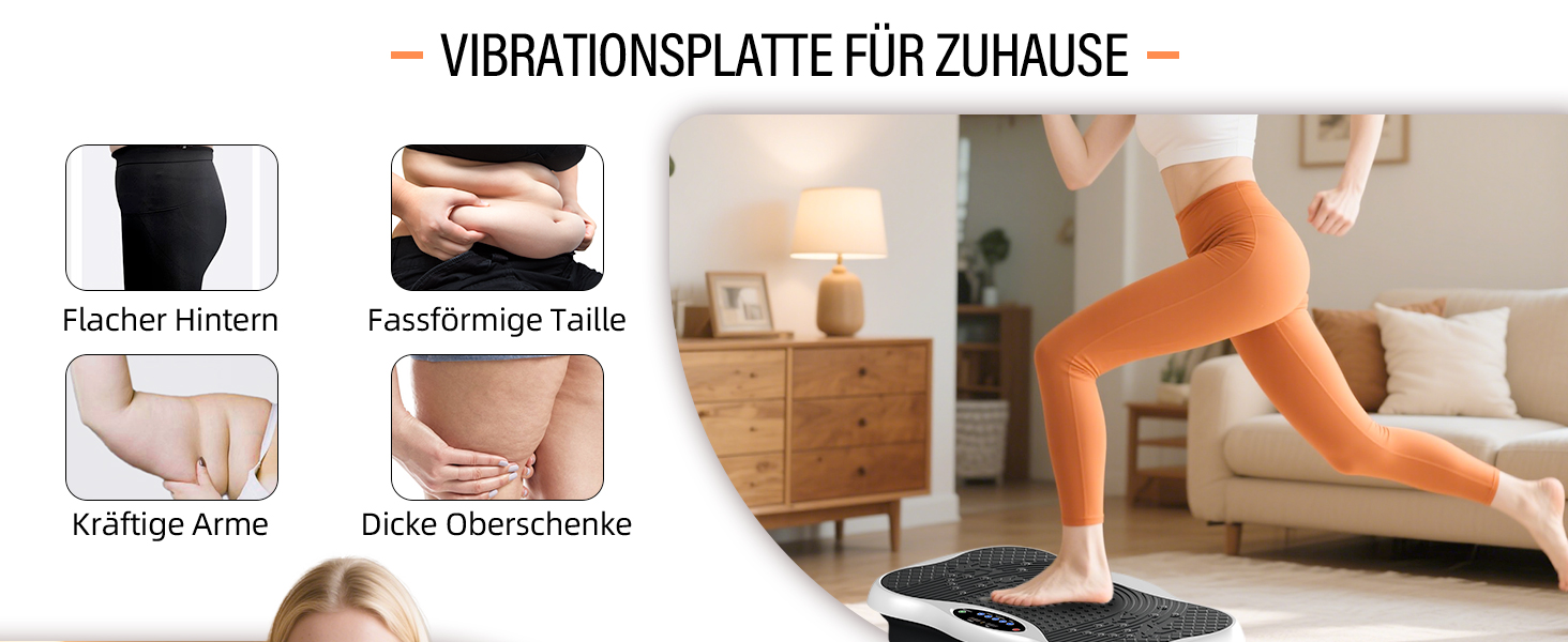 Віброплатформа для дому з пультом та Bluetooth, Vibro Shaper для всього тіла