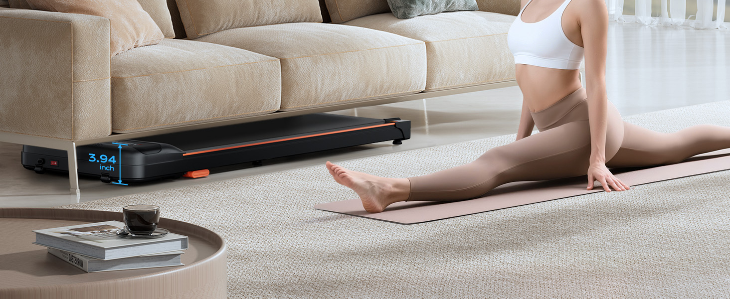 Walking Pad: компактне складане бігове полотно для дому та офісу з пультом керування. Європейський стандарт.