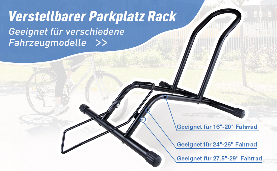 Підставка для велосипедів зі сталі, регульована, для 2 велосипедів. Стабільна підставка для MTB, шосе, електровелосипедів (2 шт.)