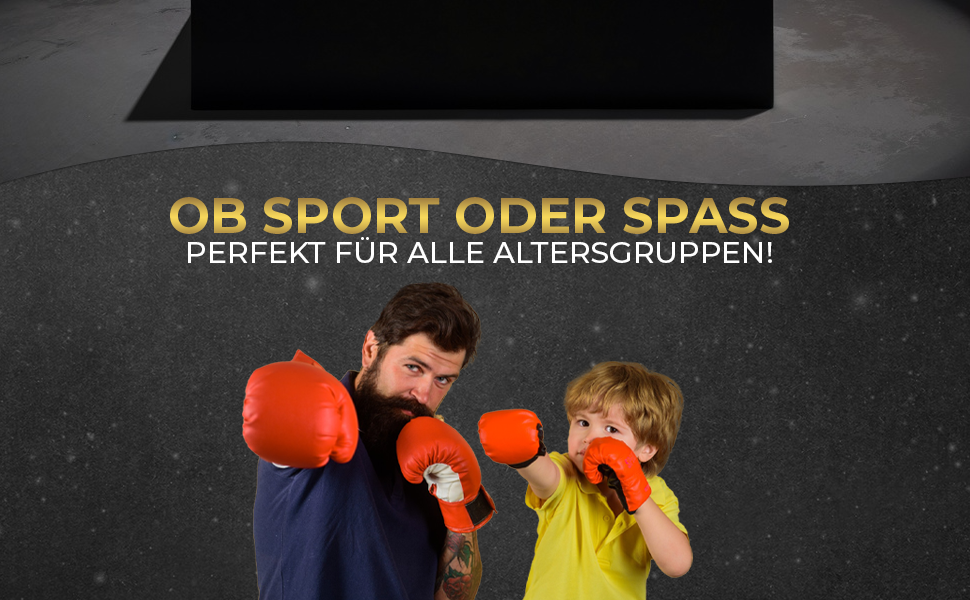 DerALEX Боксерський тренажер з музикою та LED-дисплеєм - електронний бокс для реакції, фітнесу та координації. Боксерський тренажер для дому та фітнес-клубу