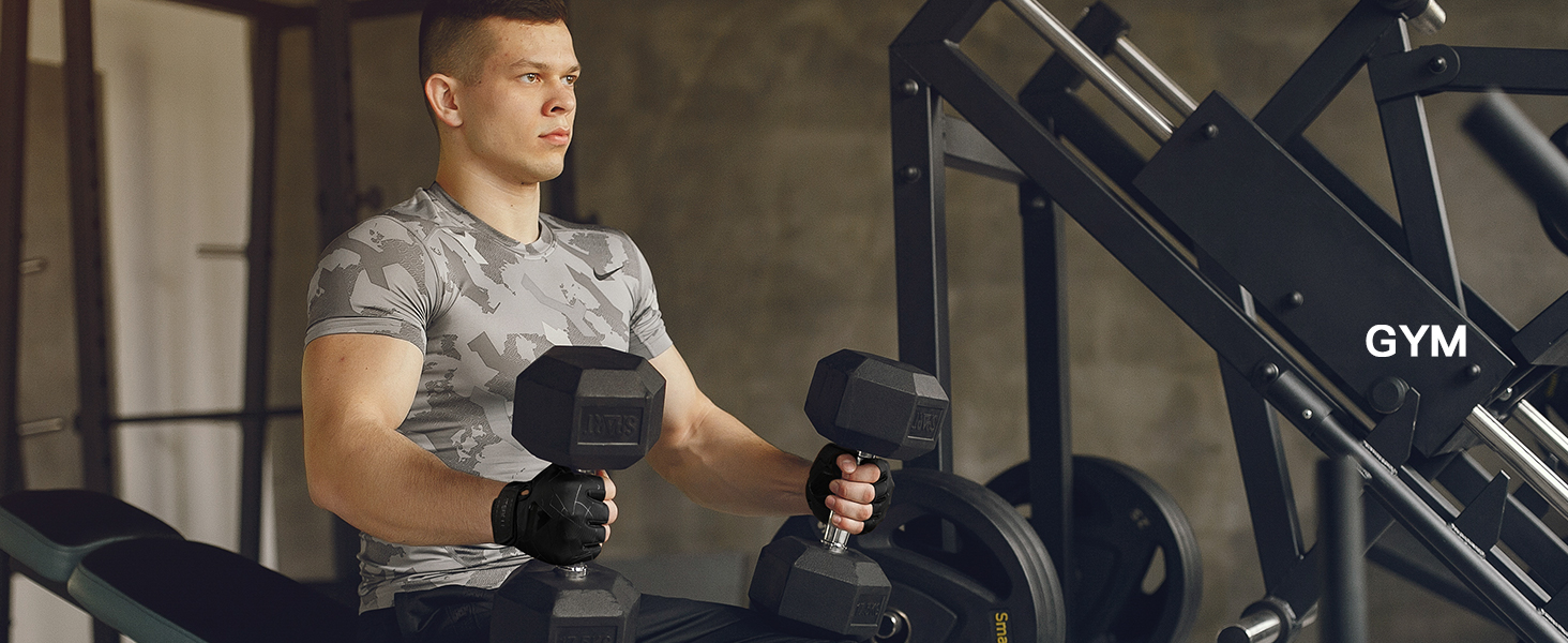 Велосипедні рукавички ATERCEL з відкритими пальцями для чоловіків та жінок - рукавички для MTB, їзди на велосипеді та фітнесу з SBR-подушками, чорний, розмір M