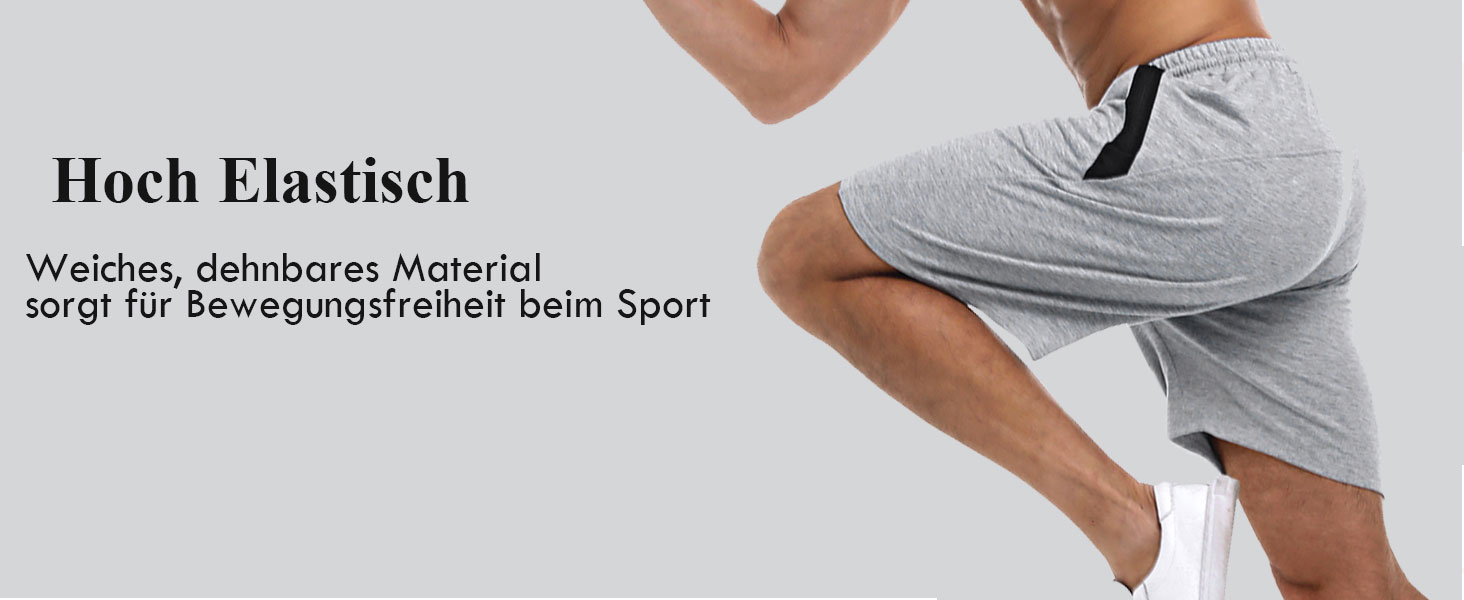 Чоловічі літні спортивні шорти Activewear з бавовни, легкі повсякденні шорти-джогери з кишенями на блискавці, сірі, розмір L