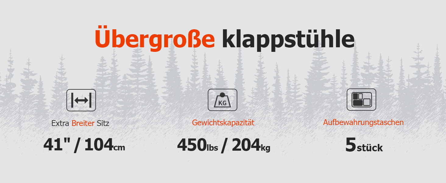 Крісло для кемпінгу Overmont - розкладне крісло-софа для відпочинку на природі, до 204 кг, з підстаканником та сумкою-холодильником, чорне