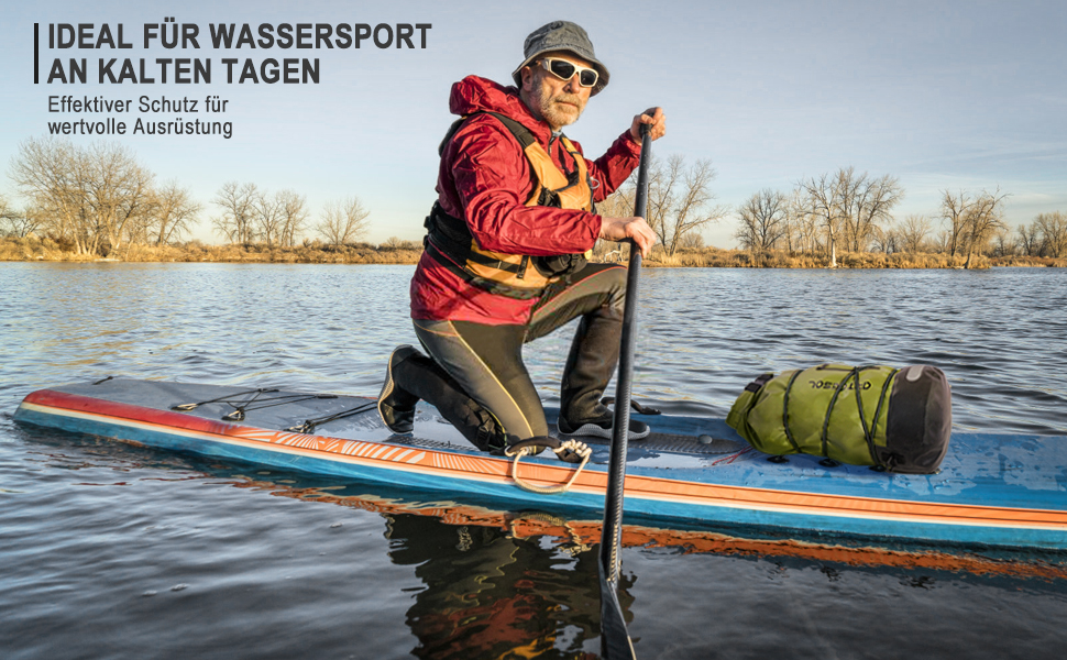 Водонепроникний мішок Blackace Arteesol Dry Bag - 5L, 10L, 20L, 30L для каякінгу, риболовлі, рафтингу та інших водних видів спорту. Чорний