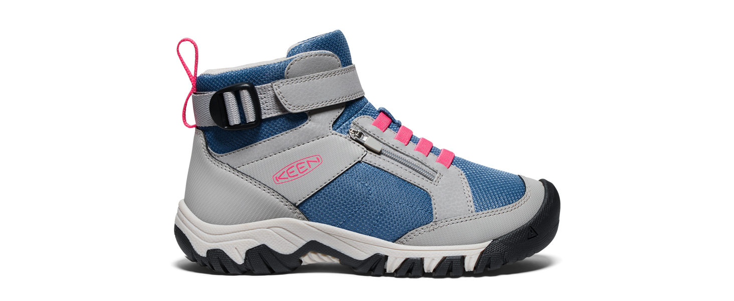 KEEN Targhee Boundless - дитячі трекінгові черевики, Alloy Rouge Red