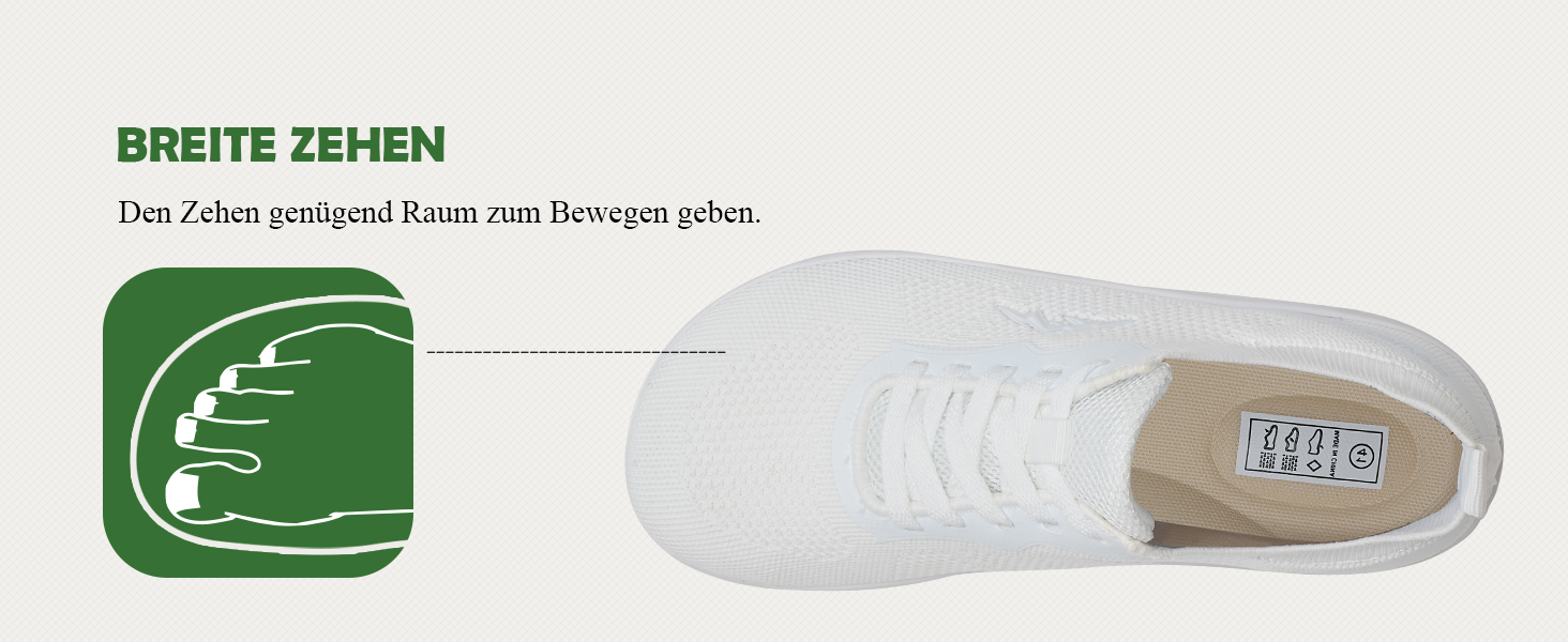 Взуття для ходьби без шкарпеток WateLves: чоловічі та жіночі мінімалістичні трейлранні кросівки, легкі, дихаючі, для фітнесу, 41 EU, чорний