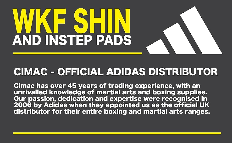 Захисні щитки для карате adidas WKF, знімний підйом стопи