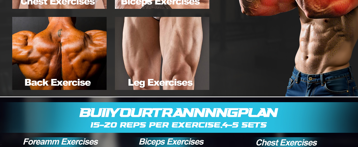 Тренування рук Twister з 6 рівнями (30-50 кг/30-150 lbs), портативний тренажер для грудних м'язів зі знімним дизайном - тренажер для грудей чоловіків для дому, офісу та подорожей, червоний 30-100 lbs, 4Spring (синій 40-100 lbs)