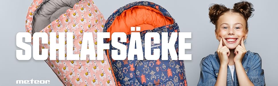 Дитячий спальний мішок Meteor Premium з рюкзаком, Ultralight, для кемпінгу та подорожей, Dino