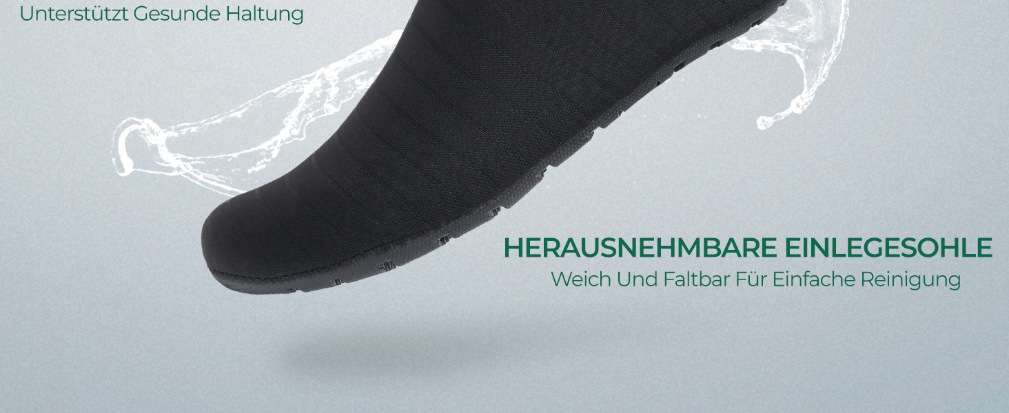 Чоботи для плавання чоловічі/жіночі, аквашузи, пляжні чоботи, швидковисихаючі, з неопрену, розмір 37-47 (38/39 EU), колір: Чорний