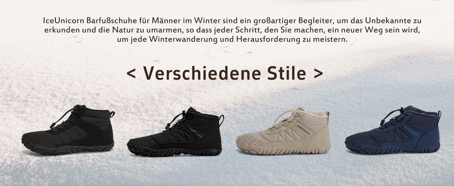 Зимові черевики IceUnicorn: теплі, з підкладкою, для жінок та чоловіків (39 EU, темно-синій)