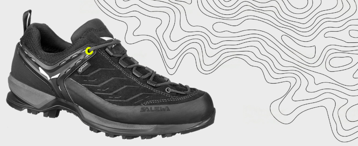 Чоловічі трекінгові півчеревики Salewa Mountain Trainer 39 EU Black Out Bergot