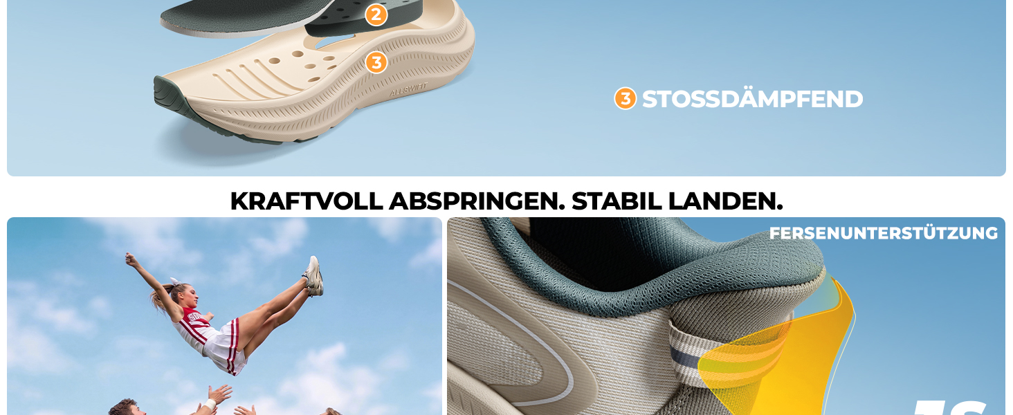 Чоловічі спортивні кросівки ALLSWIFIT для бігу та фітнесу, сірі, slip-on, з підтримкою своду стопи та амортизацією, дихаючі, розмір 42 EU
