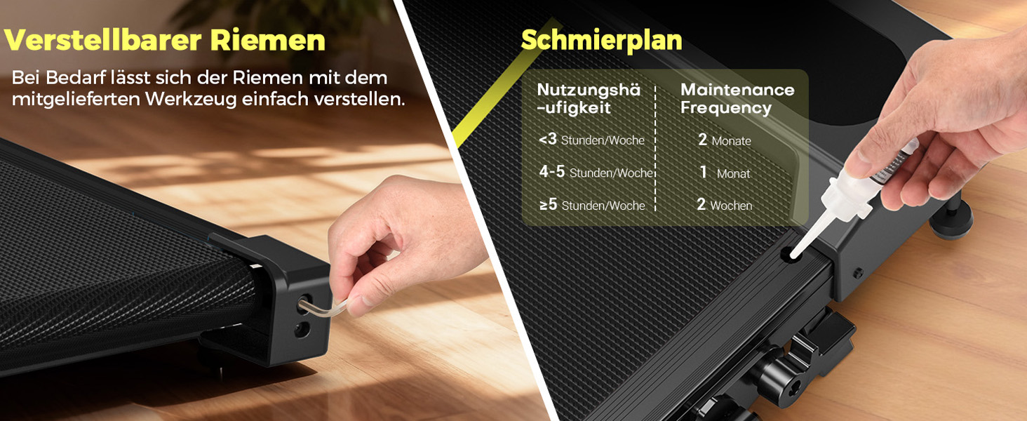 Walking Pad CHAOKE: біговий доріжка для дому з регулюванням швидкості 1-10 км/год, нахилом 9%, потужністю 2.75HP, вбудованими колонками та керуванням через додаток, до 160 кг, чорно-жовта, без встановлення, 2026