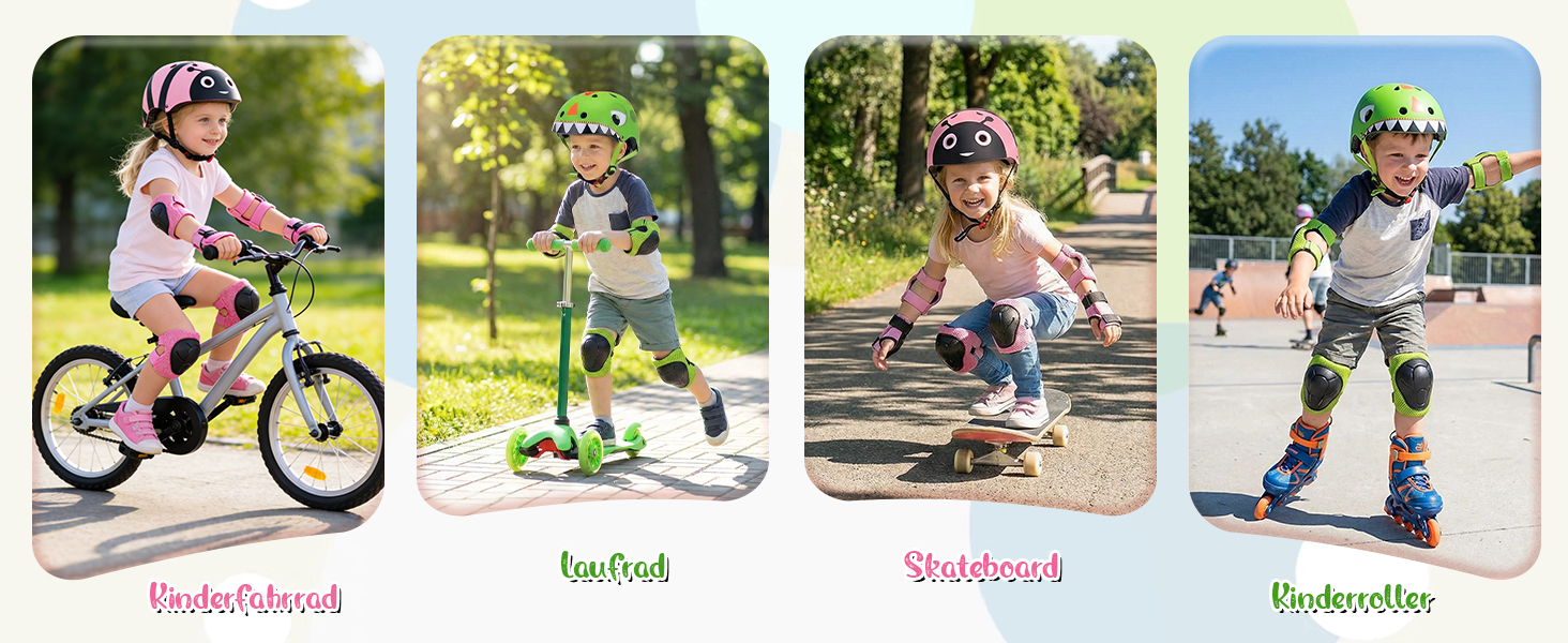 Дитячий шолом для велосипеда, скейтборда, самоката, мотоцикла, 50-54 см, регульований, рожевий, CE-сертифікація, для дітей 2-5 років