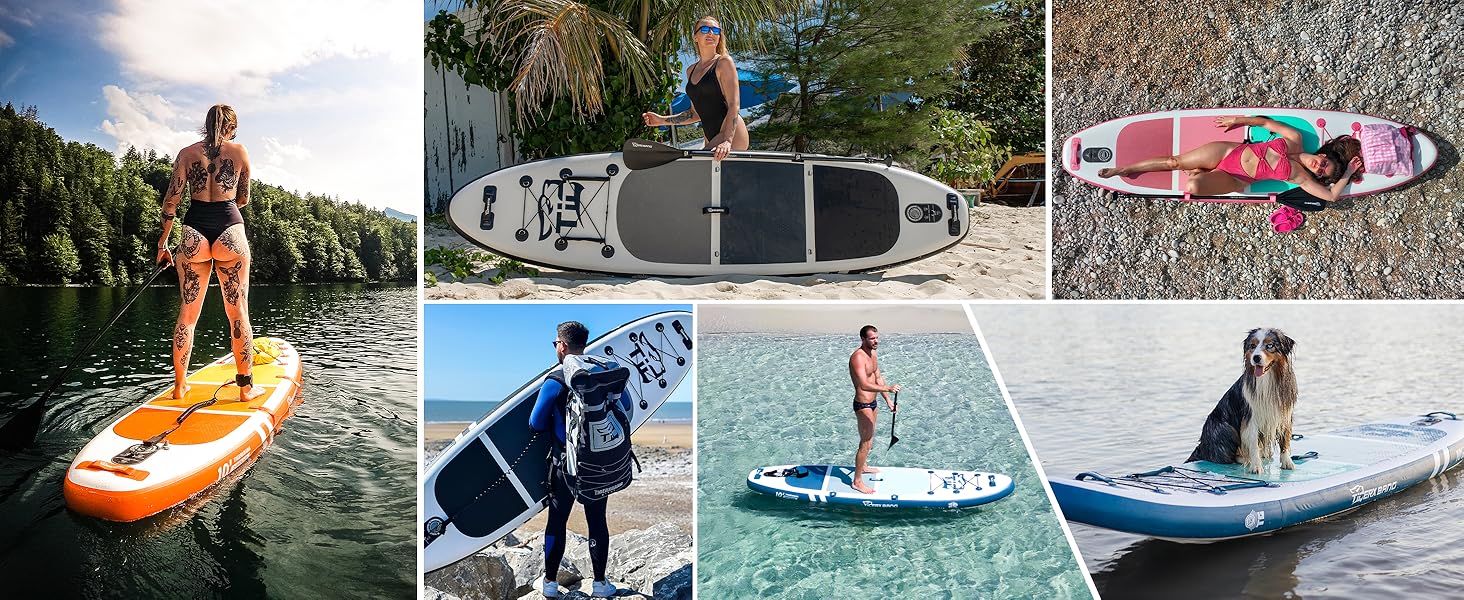 Надувний SUP-борд TIGERXBANG Defender Pro, 320 см, Orange