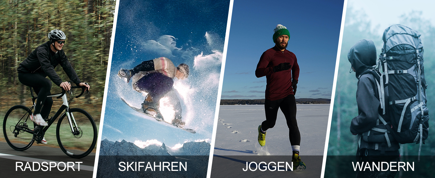 Зимові рукавички INBIKE з Thinsulate, Winddicht, сенсорний екран, для велоспорту, катання на лижах та сноуборді, IF966, Зелений, M