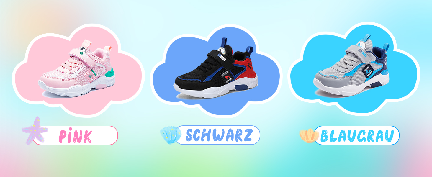 Дитячі кросівки для дівчаток та хлопчиків. Легкі, дихаючі, спортивні кросівки для занять спортом, фітнесу, бігу та ходьби. Унісекс, розмір 36 EU, блакитні.