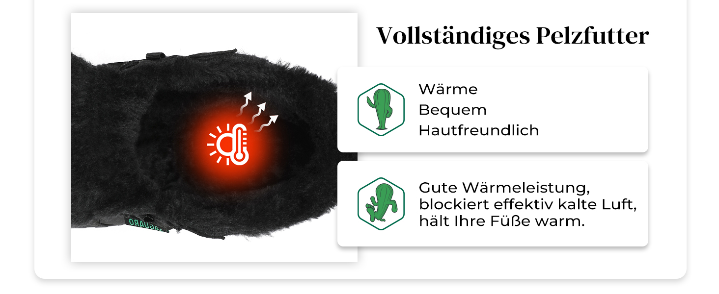 Зимові шкарпетки-тапки без шнурів SAGUARO для жінок та чоловіків, тепла підкладка, розмір EU 36-48, чорний