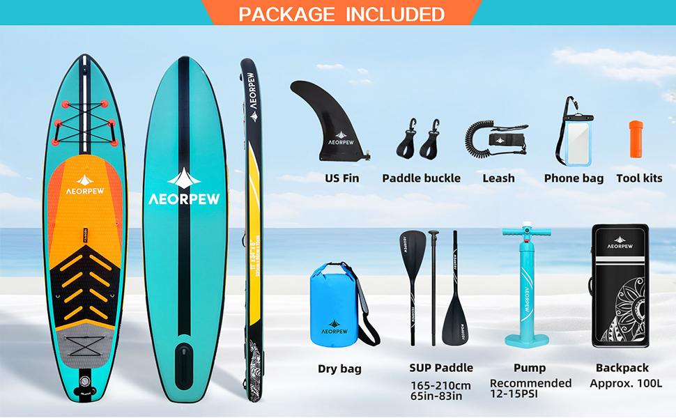 Надувні SUP дошки для дорослих та підлітків, 88.9 см, професійного рівня. Комплект з аксесуарами для веслування на SUP дошці.