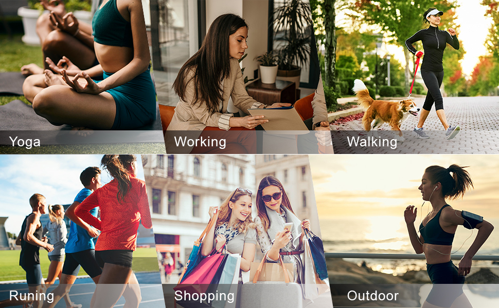 Жіночі кросівки для бігу Hitmars: спортивне взуття з повітряною подушкою, дихаюче, з неслизькою підошвою, легкі, для бігу по вулицях, для фітнесу, ходьби, розміри EU 36-42, чорний колір