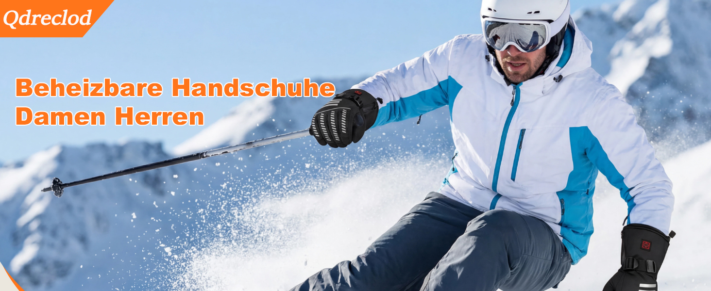 Обогревні рукавиці для жінок та чоловіків, 7.4V 3000mAh, 3 температурні режими, водонепроникні рукавиці з підтримкою сенсорного екрану для катання на лижах, мотоциклі, піших прогулянок, полювання, колір: чорний