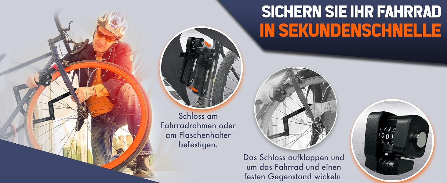 Складане велозамк з кодовим замком - надійний захист вашого велосипеда. Міцний замок з вуглецевої сталі, висока безпека та зручна підставка. Оригінальна модель.
