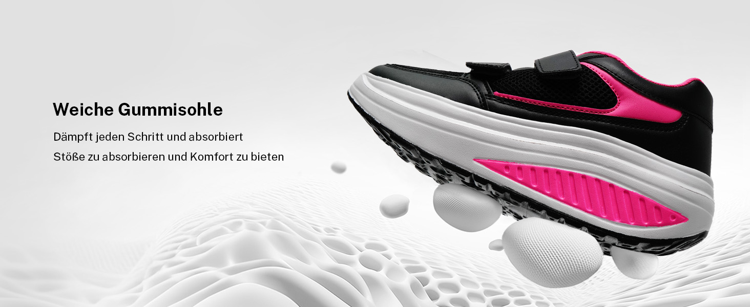 Жіночі кросівки JOMIX на липучці: спортивні, з платформою, для бігу, зручні, з антиковзкою підошвою, для фітнесу, тренувань та активного відпочинку (38 EU, білий)