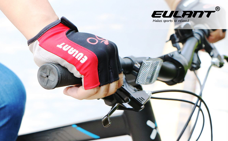 Рукавички велосипедні EULANT унісекс, L, сірі - для MTB, шосе, фітнесу, тренувань